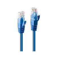 Image of Lindy 0.3m CAT6 U/UTP Network Cable, Blue