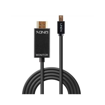 Lindy 2m Mini DisplayPort to HDMI 10.2G Cable