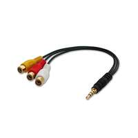 Image of Lindy AV Adapter Cable - Stereo & Composite Video