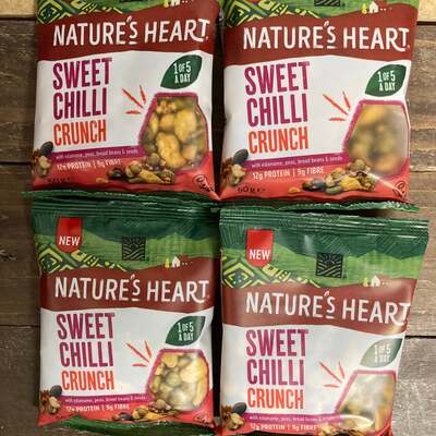 6x Nature’s Heart Sweet Chilli Crunch Bags (6x50g)