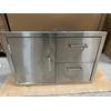Draco Grills Stainless Steel Build-in Outdoor Kitchen Dual Drawer and Single Door Unit **Ex Display**