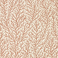 Image of Harlequin Atoll Coral Wallpaper Bronze and Sailcloth HTEW112768