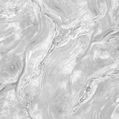 Luxe Collection Mineral Heavyweight Vinyl Wallpaper Silver / Grey World of Wallpaper WOW084
