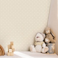 Image of Little Explorers 2 Wallpaper Dot Beige Galerie 14862