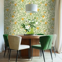 Image of Pomegranate Wallpaper Green/Yellow Belgravia Decor 9612