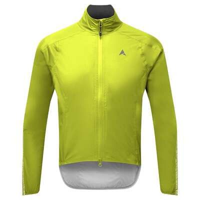 Altura Cycling Men's Icon Pocket Rocket Waterproof Packable Jacket Lime | Large | Altura