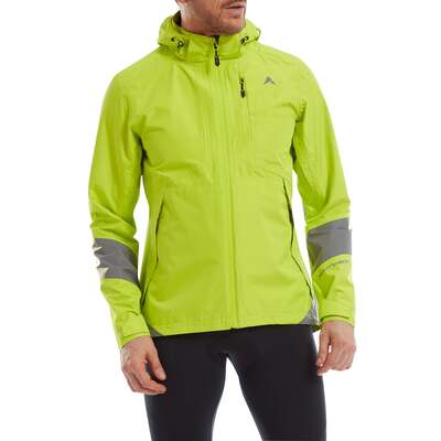 Altura Cycling Nightvision Typhoon Men's Waterproof Jacket Lime | Small | Altura