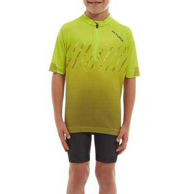 Altura Cycling Kids Airstream Short Sleeve Cycling Jersey Lime | 5-6 Years | Altura