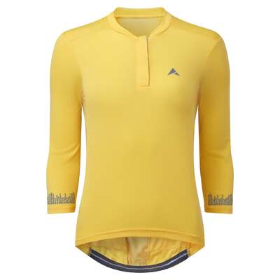 Altura Cycling All Roads Women's 3/4 Cycling Jersey Yellow | 8 | Altura