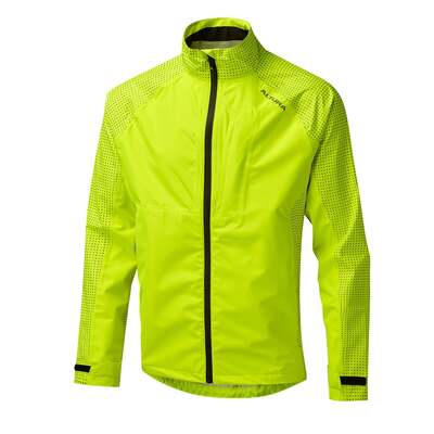 Altura Cycling Nightvision Storm Men's Waterproof Jacket Yellow | Small | Altura