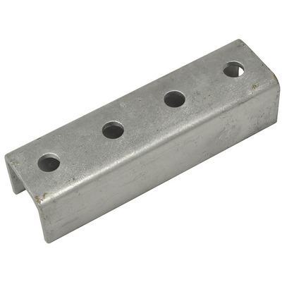 External Connector for Slotted Channel 184mm - 41 x 41mm