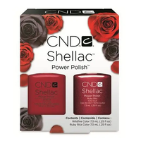 CND Shellac Perfect Pair – Ruby Ritz And Wildfire Duo
