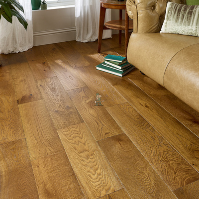 Nature 14/3 x 190mm Golden Wheat Oak Engineered Wood Flooring