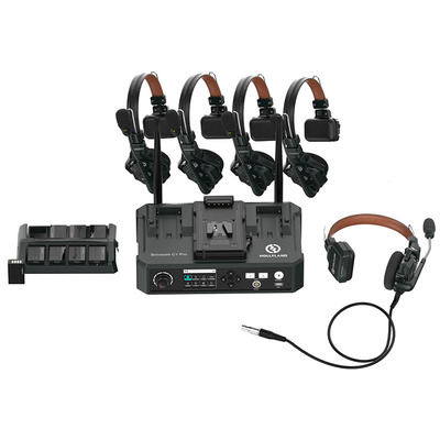 Hollyland Solidcom C1 Pro Wireless Intercom System - 4 Way