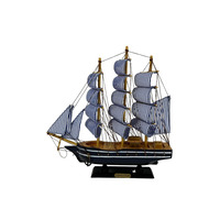 Handmade Blue Confection Ship Model 1L – 32cm x 31cm – Decor Gift