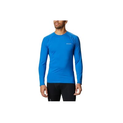 Columbia Mens Omni Heat 3D Knit Crew II T-shirt - Blue
