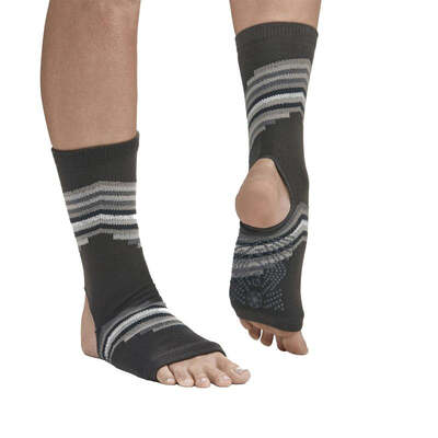 Gaiam Anti-Slip Socks - Grey
