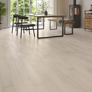 Lusso Carrara Snow Engineered Oak