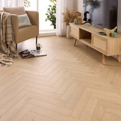 Lusso Siena Viborg Herringbone Laminate Flooring – Lusso