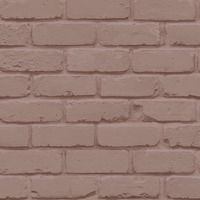 Painted Brick Wallpaper Pink Fine Decor FD43601