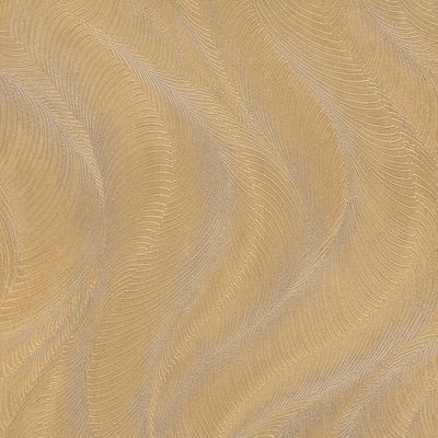 Opulenza Wave Wallpaper Gold Metallic Rasch 659641

