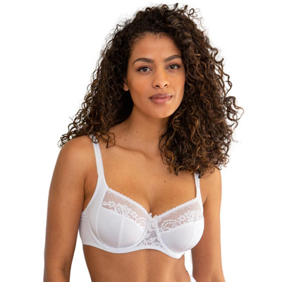 Pour Moi Aura Side Support Bra - White