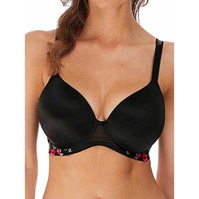 Freya Awakening Underwired Demi Plunge Bra - Black