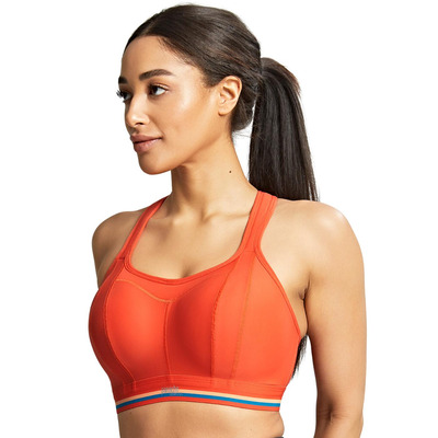 Panache Non Wired Sports Racerback Bra - Sunrise Orange