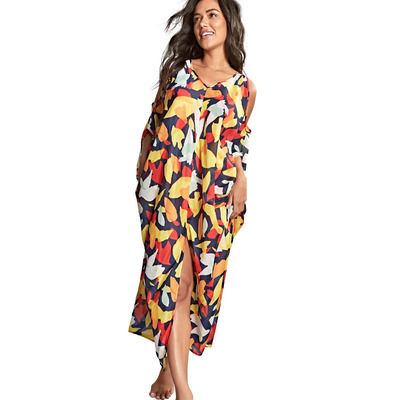 Panache Tammy Long Kaftan - Puglia Print