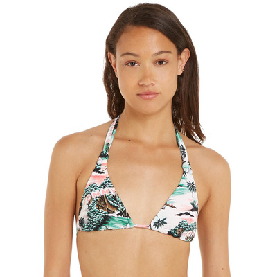 Tommy Hilfiger TJ Heritage Triangle Bikini Top - Hawaiian Tickled Pink
