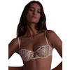 Aubade My Desire Half Cup Bra - Love Affair - 36B from Belle Lingerie
