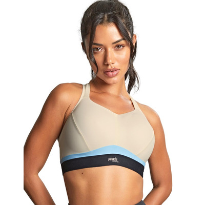 Panache Boundless Non Wired Sports Bra - Chalk/Black - 34J
