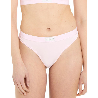 Tommy Hilfiger TH Established Thong - Light Pink - XL - 16