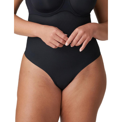Prima Donna Figuras Smoothing Thong - Charcoal