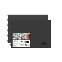 Artme A4 Sketch Pad, 30 Sheets 160gsm, Spiral Bound, Sketchbook – 2pk