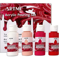 Artme Pouring Acrylic Paint Art Set (Rose Quartz)