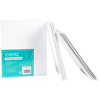 Exerz 20x25cm Canvas Panels 12pcs 280GSM/ Artist Canvas Board 100% Cotton 0.3cm Thinkness