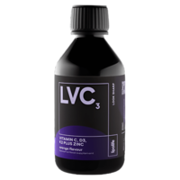 Lipolife LVC3 Vitamin C, D3, K2 + Zinc | 240ml | Orange Flavour