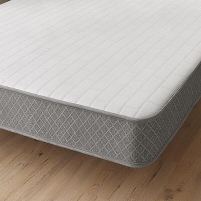 Starlight Beds 7.25" Deep Memory foam Grey Nebraska Border Budget Friendly Spring Mattress - 2ft6 Small Single Mattress – starlightbeds.co.uk
