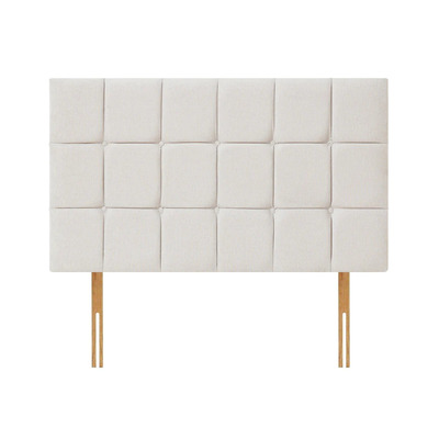 Standard Divan Base with Storage and Headboard Options - 3FT Single 90cm x 190cm / No Drawers / Button Cubed – The Sleep People