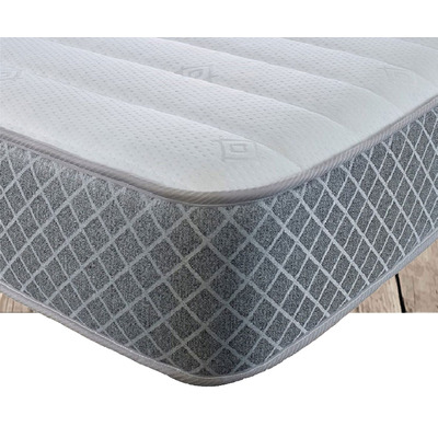 Starlight Beds™ 7" Deep Budget Friendly Classic Straight line design with Cool touch finish Memory foam and Spring Mattress - European Double (140cm b – Starlight Beds™