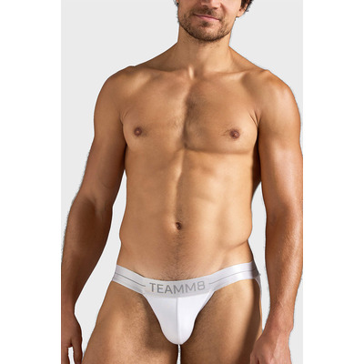 Image of TEAMM8 Icon Sports Brief - White