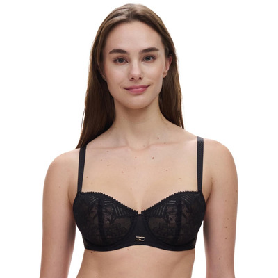 Chantelle Origins Half Cup Bra - Black