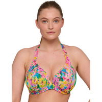 Prima Donna Swim Ubud Half Padded Plunge Bikini Top – Sun Glow – 32C