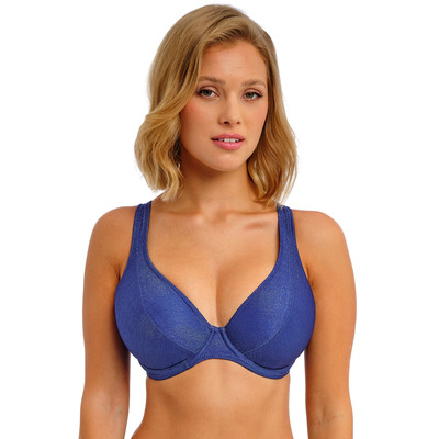 Freya Arizona Wave High Apex Bikini Top - Twilight - 32FF
