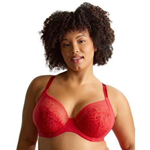 Sculptresse Sophia Plunge Bra - Red