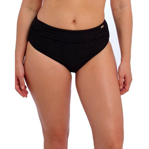 Fantasie Ottawa Deep Gathered Bikini Brief - Black