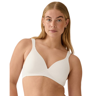 Naturana The Wednesday Padded Non Wired T-Shirt Bra - Ecru