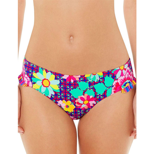 Lepel Sun Kiss Frill Bikini Pant - Pink Multi