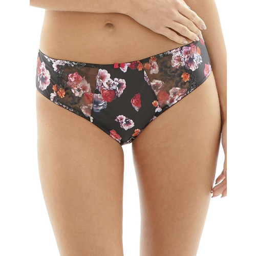 Panache Thea Brief - Black Floral